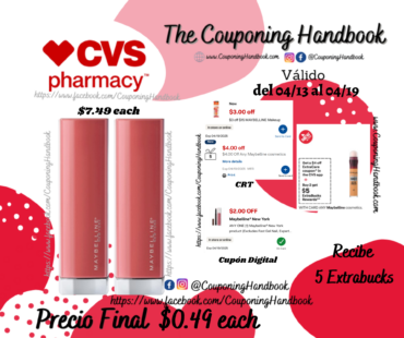 Maybelline Color Sensational Made For All Lipstick por $0.49