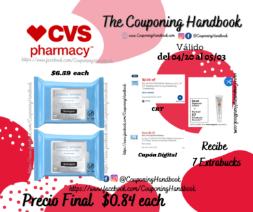 Neutrogena Makeup Remover Facial Cleansing Towelettes & Wipes, 21CT por $0.84