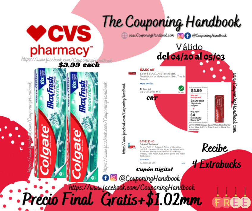 02 Colgate Max Fresh Whitening Anticavity Fluoride Toothpaste Gratis