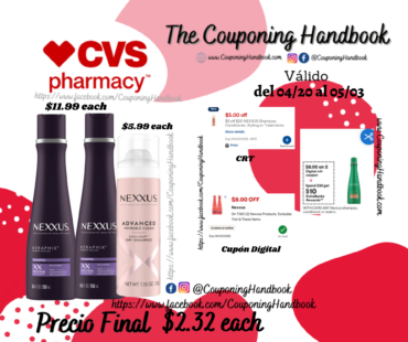 Productos Nexxus $2.32