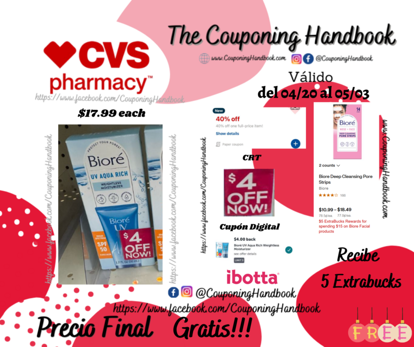 Biore UV Aqua Riche Broad Spectrum SPF 50 Weightless Moisturizer Gratis