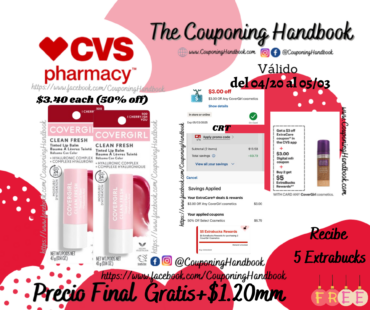 02 CoverGirl Clean Fresh Tinted Lip Balm Gratis