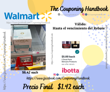 L’Oreal Paris Dermo Expertise Hydra Renewal Moisture Cream, 1.7 oz por $1.42