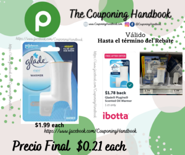 Glade PlugIns Warmer, Scented Oil 1 warmer por $0.21