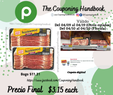 Oscar Mayer Naturally Hardwood Smoked Thick Cut Applewood Bacon por $3.15