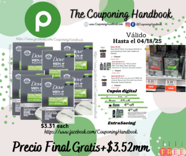 08 Dove Men + Care Bar 3 in 1 Cleanser for Body, Face, and Shaving 2Bar Gratis