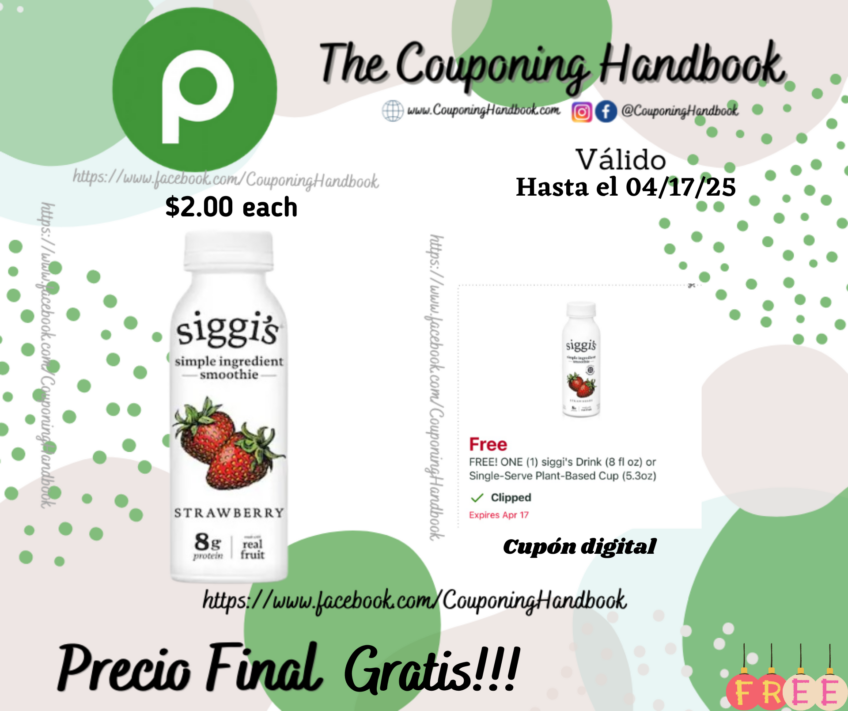 Siggi’s Drinkable Yogurt, Lowfat, Strawberry, Probiotic Gratis