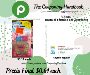 Febreze Plug Air Freshener Oil Refills por $0.64