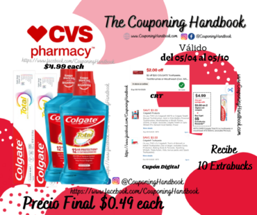 Productos Colgate por $0.49