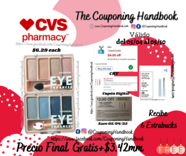 02 CoverGirl Eye Enhancers 4-Kit Eye Shadow Gratis