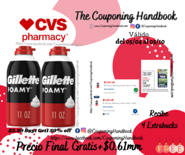 02 Gillette Foamy Shave Foam Gratis