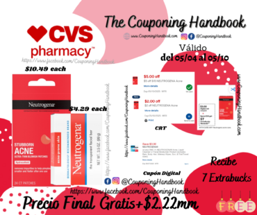 02 Productos Neutrogena Acne Gratis