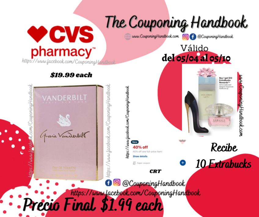 Vanderbilt by Gloria Vanderbilt Eau de Toilette Spray por $1.99