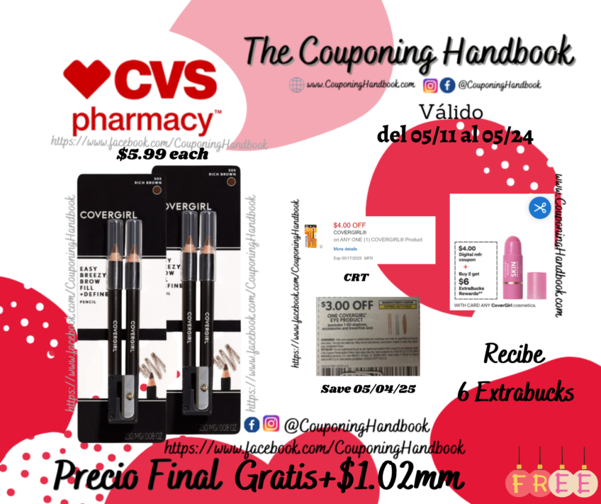 02 CoverGirl Brow & Eyemakers Eyeliner Gratis