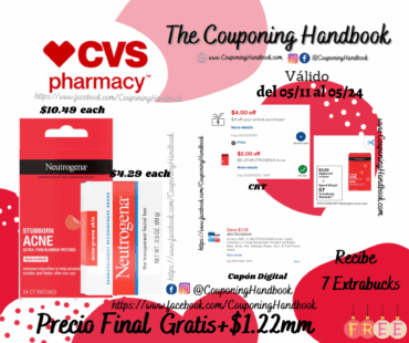 02 Productos Neutrogena Acne Gratis