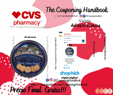 Royal Dansk Danish Butter Cookie Gratis