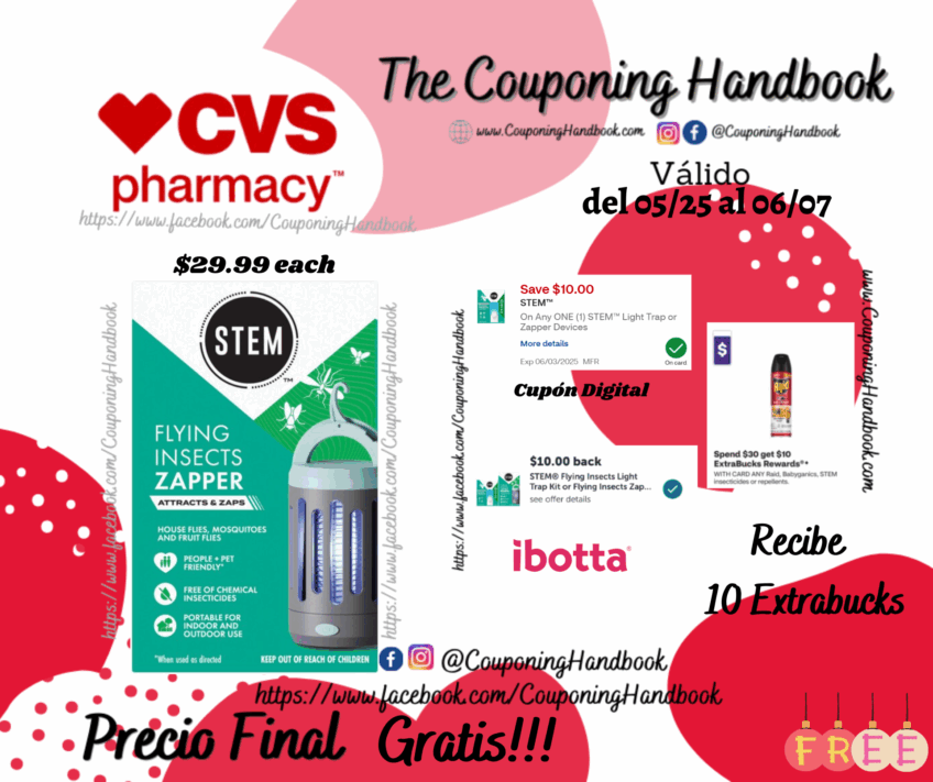 STEM Flying Insect Zapper Gratis