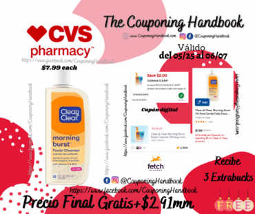 Clean & Clear Morning Burst Oil-Free Gentle Daily Face Wash, 8 OZ Gratis