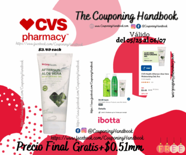 CVS Health Aftersun Aloe Vera Moisturizing Gel, 6oz Gratis