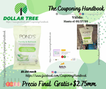 POND’S Facial Wipes, Makeup Remover, Purify & Refresh Gratis