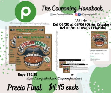 Screamin’ Sicilian Pizza Co. Pizza por $4.45