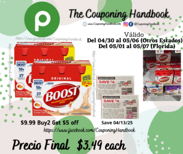 Boost Original por $3.49