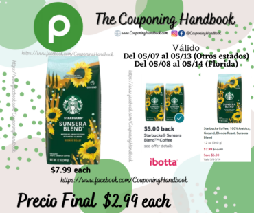 Starbucks Coffee, 100% Arabica, Ground, Blonde Roast, Sunsera Blend por $2.99
