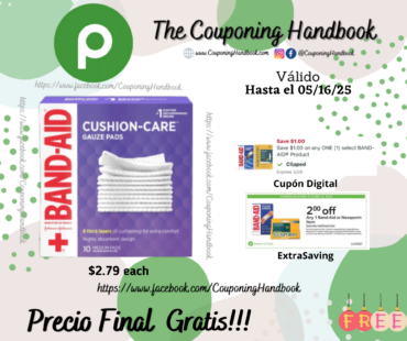 BAND-AID Cushion Care Gauze Pads Gratis