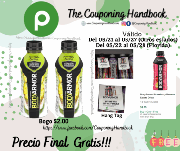 02 BodyArmor Super Drink Gratis