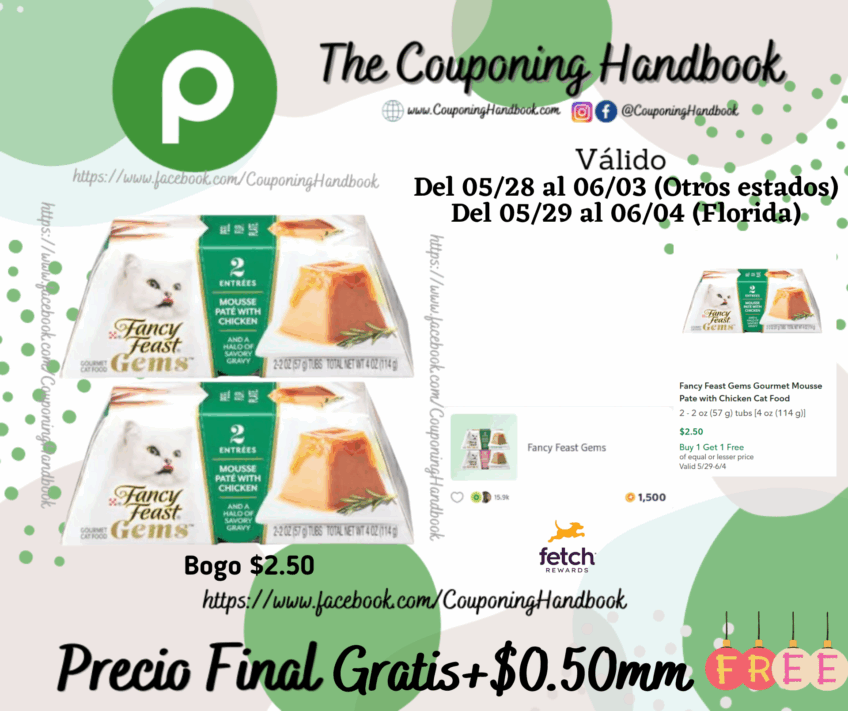 02 Fancy Feast Gems Gourmet Mousse Pate with Chicken Cat Food Gratis