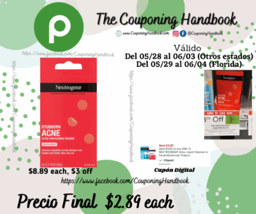 Neutrogena Blemish Patches, Ultra-Thin, Stubborn Acne 24 patches por $2.89