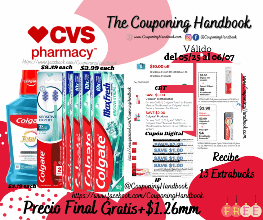 06 Productos Colgate Gratis Mas Ganancia