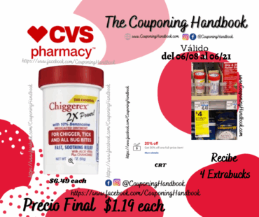 Chiggerex Medicated Ointment with 10% Benzocaine por $1.19