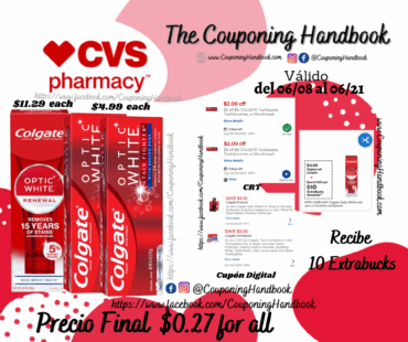 03 Productos Optic White por $0.27