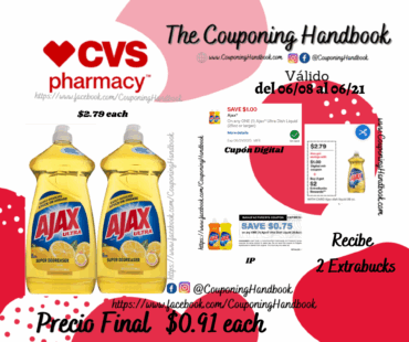 Ajax Super Degreaser Lemon, 28 oz por $0.91