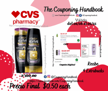 L’Oreal Paris Elvive Total Shampoo or Conditioner por $0.50