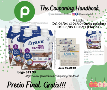 02 Ensure Max Protein Nutrition Shake Gratis