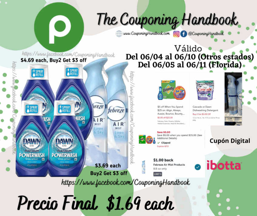 Productos de Household por $1.69