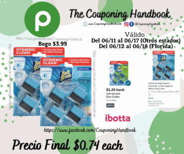 Soft Scrub Toilet Cleaner, Automatic por $0.74