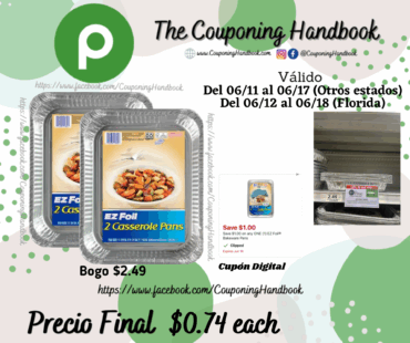 EZ Foil Casserole Pans por $0.74