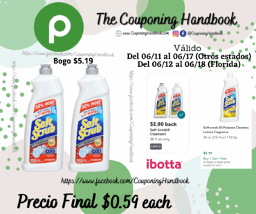 Soft Scrub Cleanser por $0.59