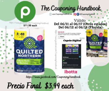 Quilted Northern Bathroom Tissue, Unscented, Ultra Soft & Strong por $3.99