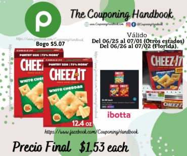 Cheez-It Cheese Crackers White Cheddar, Baked Snack Crackers por $1.53
