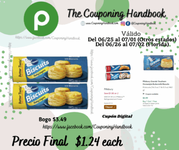 Pillsbury Biscuits, Flaky Layers, Butter Tastin’ por $1.24
