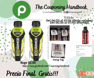 02 BodyArmor Super Drink Gratis