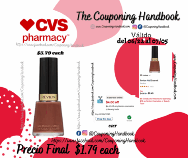 Revlon Nail Enamel por $1.79