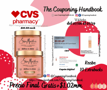 02 SheaMoisture Coconut & Hibiscus Defining Styling Gel, 15 OZ Gratis