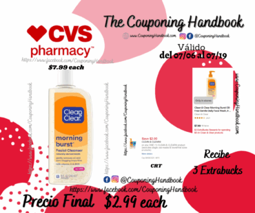 Clean & Clear Morning Burst Oil-Free Gentle Daily Face Wash, 8 OZ por $2.99