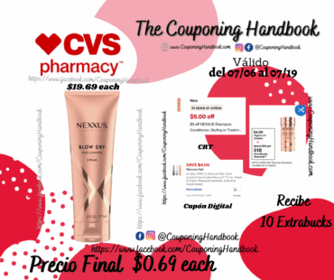 Nexxus Weightless Style Smooth & Full Blow Dry Balm por $0.69