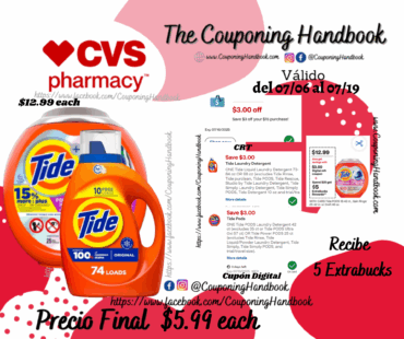 Productos Tide por $5.99